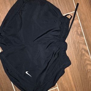 nike dri-fit black running shorts